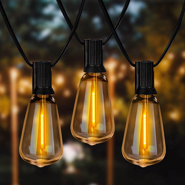 St38 Globe Outdoor Led Lichtslingers Plastic Shatterproof Lampen