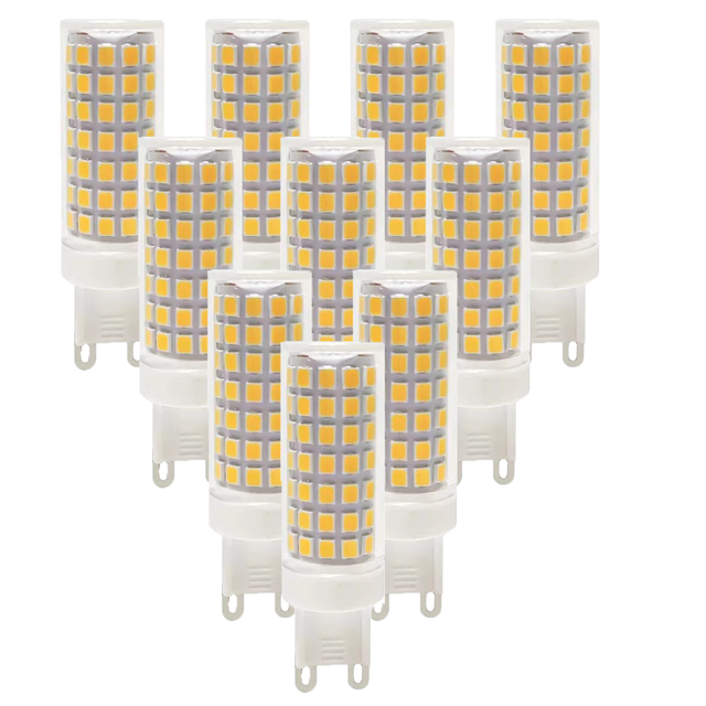 10 stks Super Heldere G9 LED Lamp AC220V 7 W 9 W 12 W 15 W Keramische