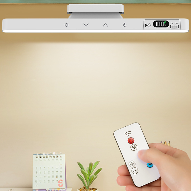 Touch Tafellamp Magnetische Bureaulamp Ingebouwde 2500mAh Batterij voor