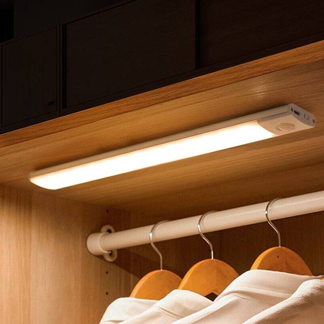 LED Bar Licht Bewegingssensor USB Oplaadbare Led Nachtlampje voor Keuken