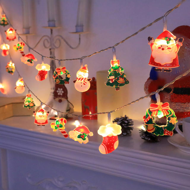 LED-kerstlichtslingers, met