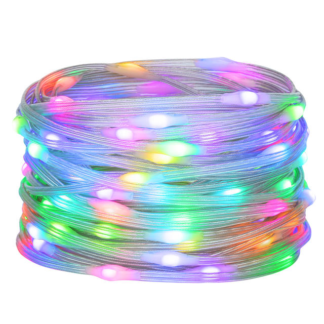 WS2812B RGBIC Kerstverlichting LED String 5m 10m WS2812