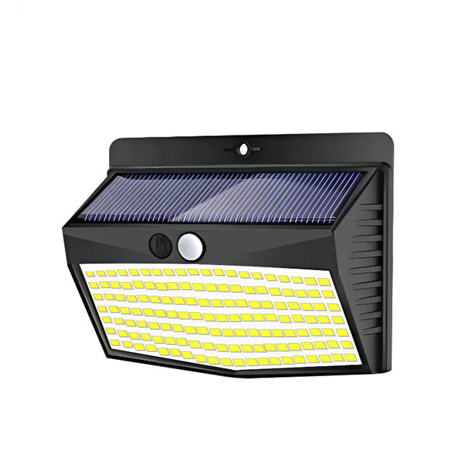 138 LED Solar Light Outdoor Solar Wandlamp Menselijk lichaamssensor 3