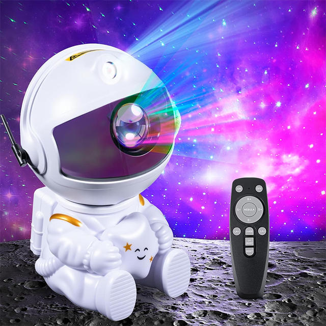 Astronaut Galaxy Projector, nachtlampje voor kinderen, Nebula plafond