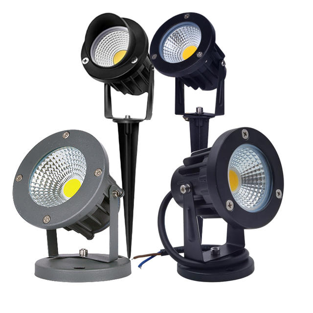 Nieuwe Stijl Cob Tuin Gazon Lamp 230V 220V 110V 12V Outdoor Led Spike