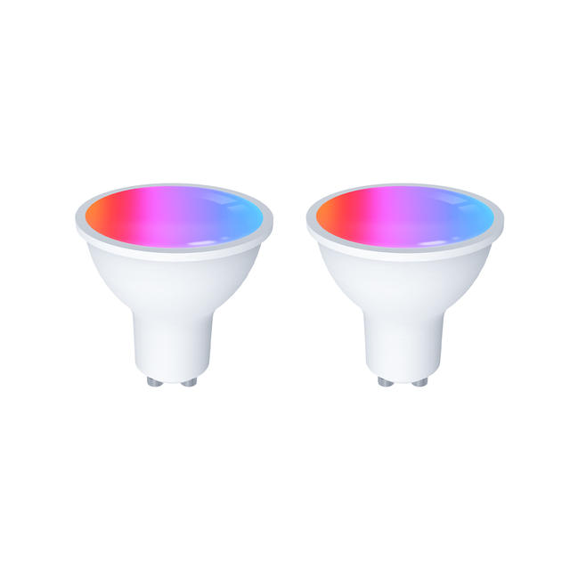 MOES Matter WiFi GU10 Tuya Slimme Lamp Dimbaar Led-licht 16 Miljoen RGB