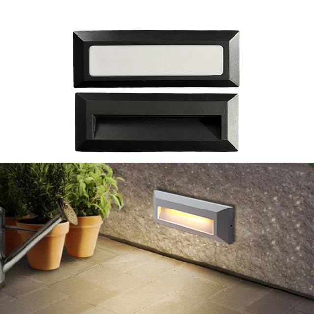 Opbouw LED trapverlichting 6W waterdicht moderne wandlamp van legering