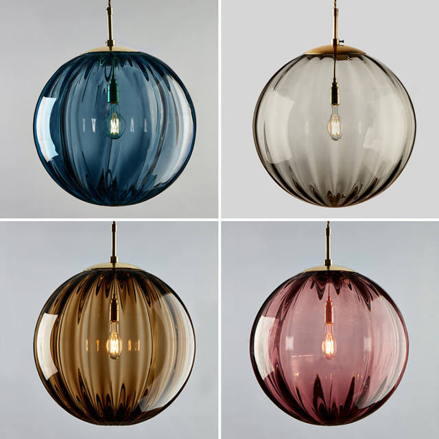 Moderne Led Hanglamp Nordic Glas Bal Hanglamp Voor Slaapkamer Eetkamer