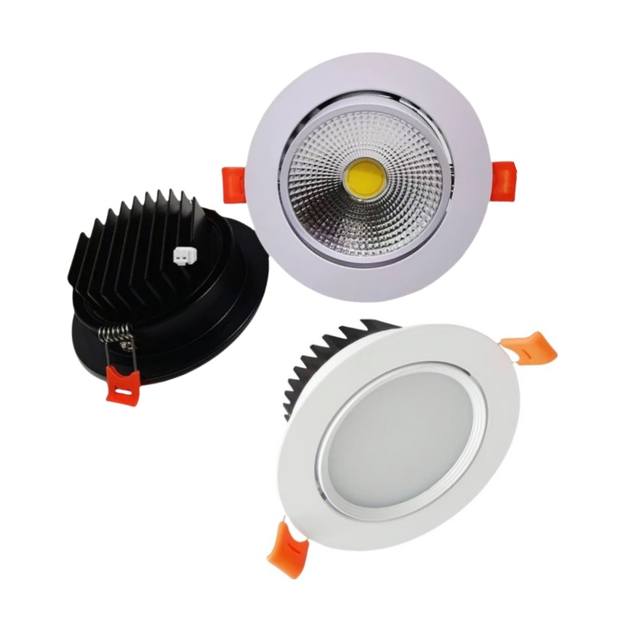 Ultra Dunne Ingebed Dimbare LED plafond Downlight 5W7W10W12W15W20W Anti