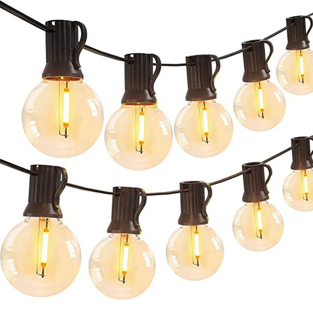 G40 Outdoor Lichtslingers LED Party Garland Dimbare Globe Lampen Fairy