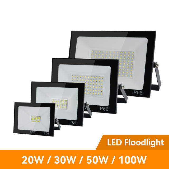 Led-schijnwerper 10W 20W 30W 50W 100W AC220V Reflector Outdoor Spotlight