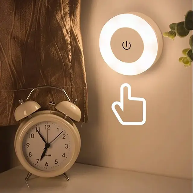 Led-wandlamp Draagbaar USB Oplaadbaar Nachtlampje voor Woonkamer