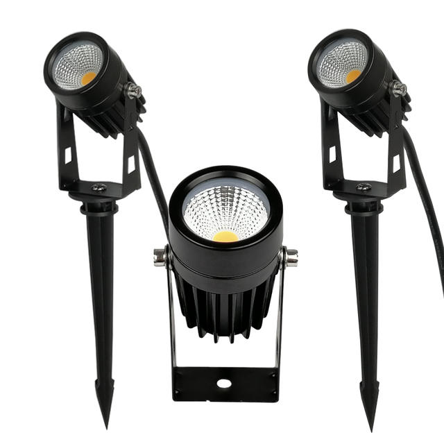 3W 5W LED COB Tuin Gazon Lamp Outdoor LED Spike Licht Waterdichte