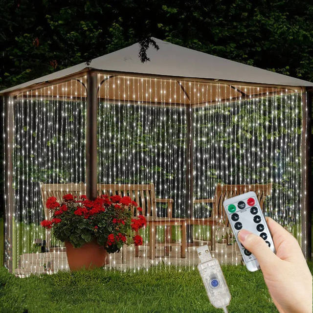 3M 4M 6M 8-modus slaapkamerlicht Bruiloft Kerstdecoratie Feestvakantie