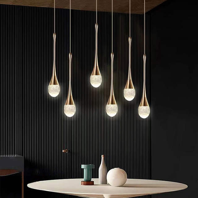 Moderne Bubble Crystal Hanglampen Indoor Hanglamp Voor Keuken Eiland
