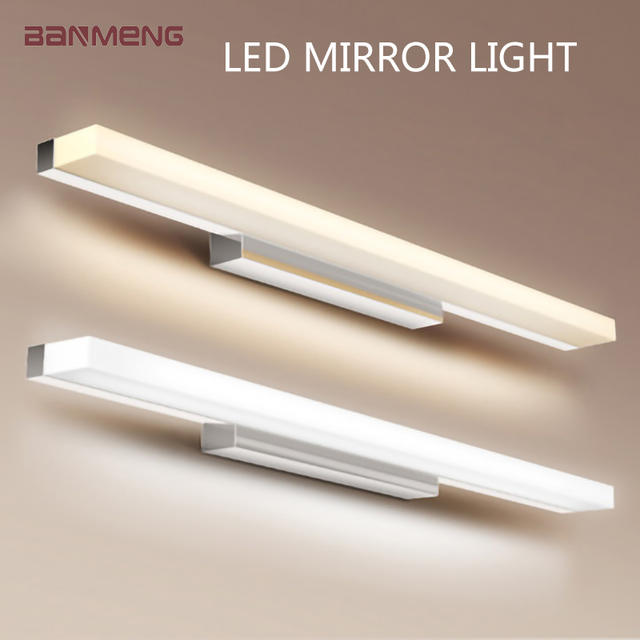 Moderne eenvoud Mode LED-wandlamp Spiegel Vochtbestendig Anti-condens