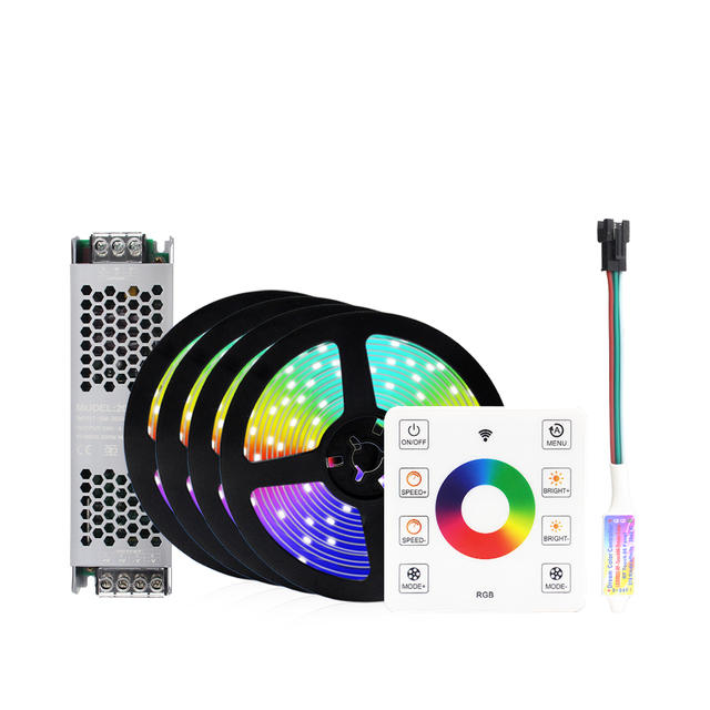 24 V RGB IC Paardenrace Running LED Strip Verlichting 5050 WS2811 Pixel