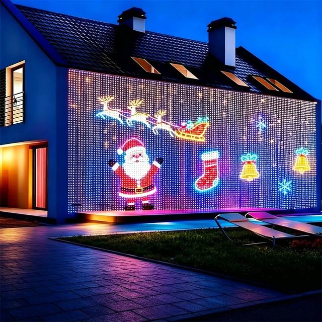 LED Kerst Gordijnverlichting Feestverlichting Fairy Lamp App Besturing