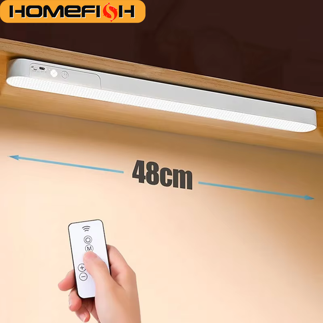 HOMEFISH Oogverzorging Tafellamp LED-lichtbalk Oplaadbare draadloze