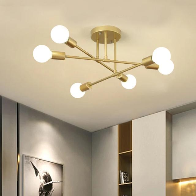 Scandinavische minimalistische hanglamp plafondlamp LED kroonluchter