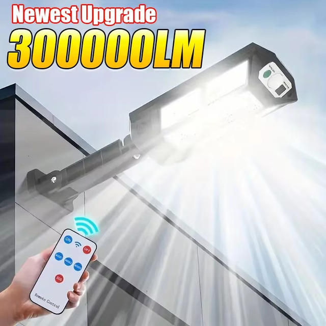 30000LM LED-verlichting op zonne-energie Buitenverlichting op