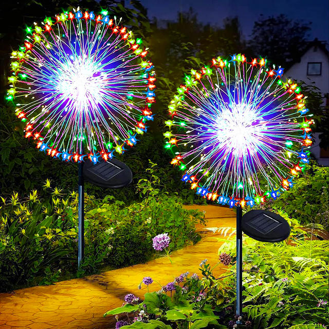 Zonne-verlichting voor Outdoor Tuin 60/200/420LED Paardebloem