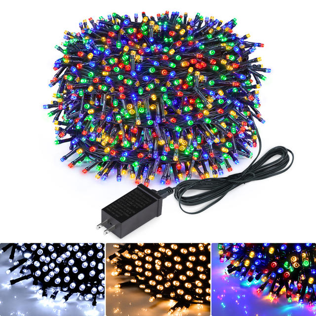 Waterdichte kerstversiering LED-lichtslingers, 24V EU / US-stekker