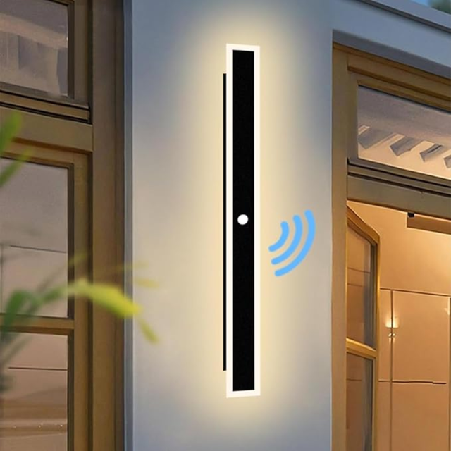 Buitenwandlampen met bewegingsmelder LED wandlamp waterdicht IP65 villa