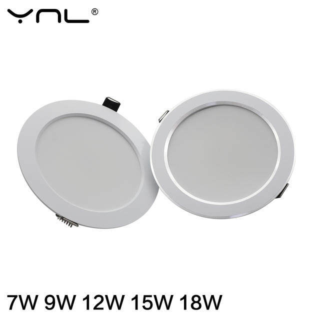 7W 9W 12W 15W 18W Spot Led Downlight Ac 220V 240V Waterdichte Warm wit