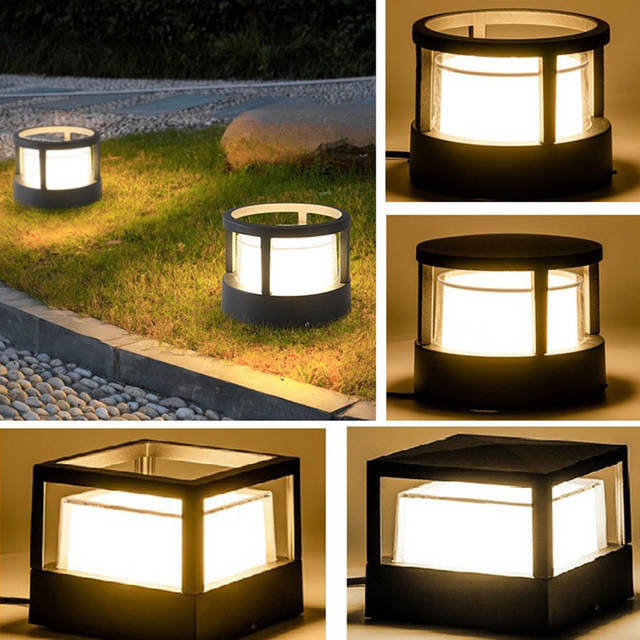 7W 15W Waterdichte Aluminium Outdoor Pijler Licht Hek Villa Parking