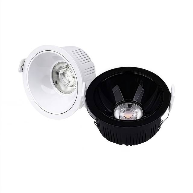 Hoogtepunt LED AC110-230V Anti Glare Verzonken Dimbare Downlights COB