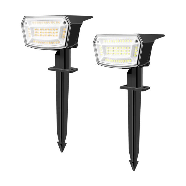 1200 mAh batterijvoeding buiten LED zonne-spot licht waterdicht tuinspot