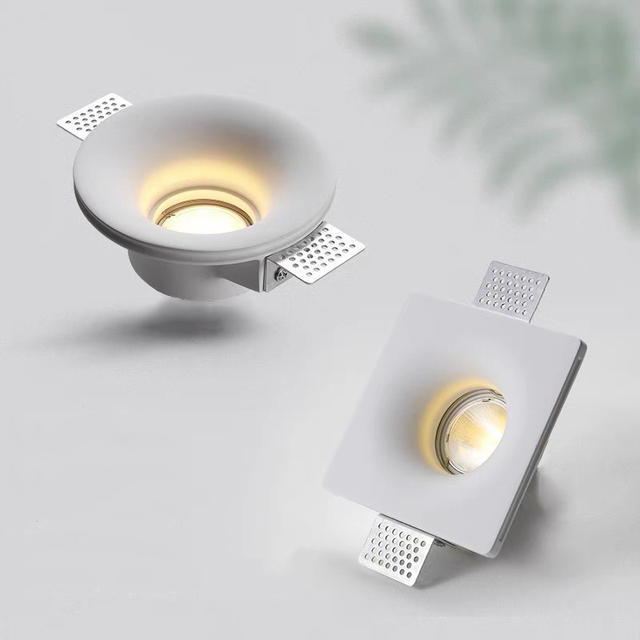Verzonken Gips Downlight Plafondlamp GU10 LED Anti-Glare Ingebed