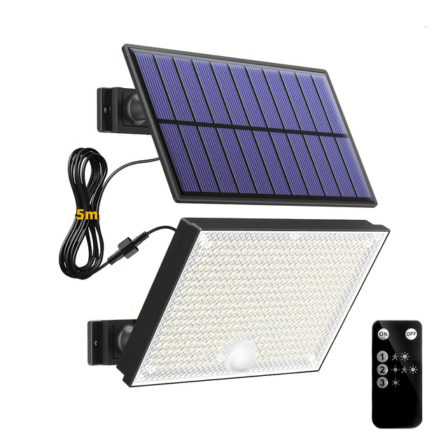 Zonne-verlichting Buiten 366/400/318 LED Bewegingssensor