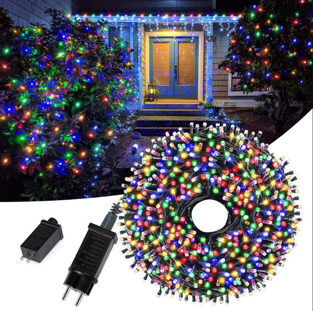10/20/50/100 m LED String Kerst Licht Met EU ONS Power Adapter Outdoor