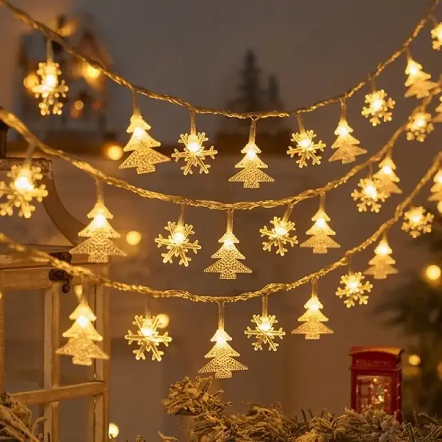 3M 20 Led-verlichting Buitendecoratie Lichtslingers Kerstboom Thuis