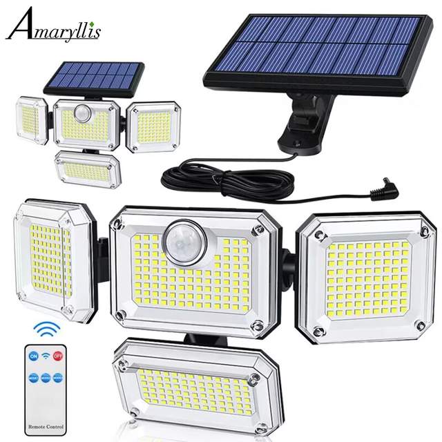 20w zonne-energielamp 122/333led IP65 waterdichte buiten- en