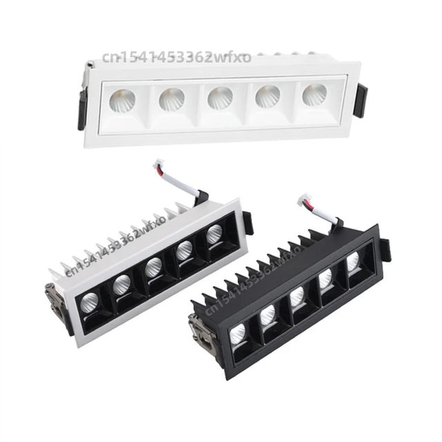 Ingebouwde Lijnlicht Dimbare LED Downlight Plafondlamp 2W4W6W10W20W30W