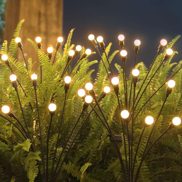 6/8/10 LED Tuinverlichting op Zonne-energie Firefly Lights Outdoor
