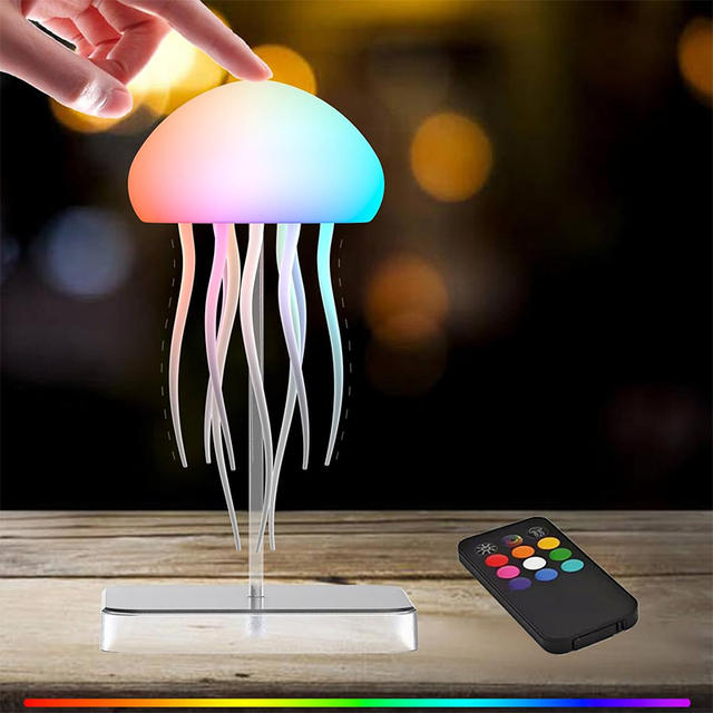LED-kwallenlamp met 9 tentakels 2 werkmodi Ultralange batterijduur