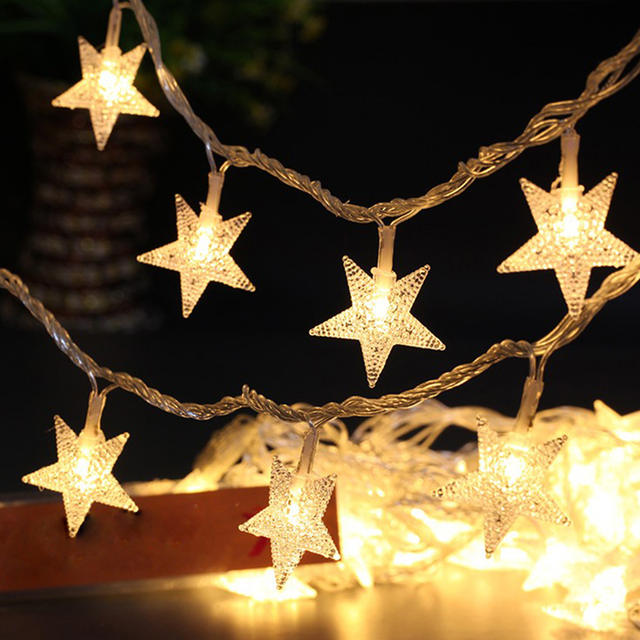 1.5 m/3 m/6 m/10 m LED Ster Lichtslingers Kerst Guirlande Batterij USB