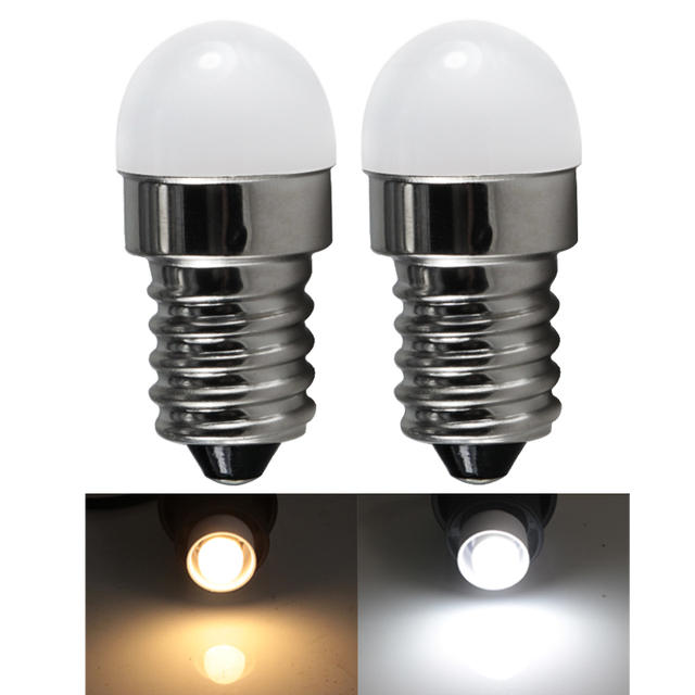 Ampolletas Led Lamp Licht E14 1W Mini Frosted Shell Spaarlamp 12v 24v